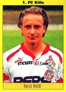 Cromo Horst Heldt - German Football Bundesliga 1993-1994 - Panini