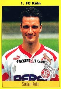 Cromo Stefan Kohn - German Football Bundesliga 1993-1994 - Panini