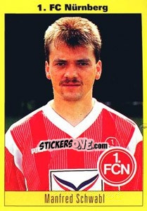 Sticker Marco Kurz - German Football Bundesliga 1993-1994 - Panini