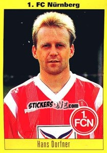 Sticker Hans Dorfner - German Football Bundesliga 1993-1994 - Panini