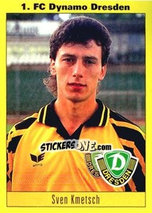 Sticker Sven Kmetsch - German Football Bundesliga 1993-1994 - Panini