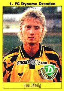 Sticker Uwe Jähnig - German Football Bundesliga 1993-1994 n. 199 - Panini