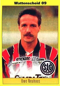 Figurina Uwe Neuhaus - German Football Bundesliga 1993-1994 n. 203 - Panini