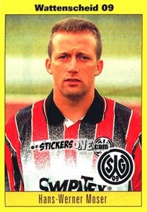 Sticker Hans-Werner Moser - German Football Bundesliga 1993-1994 - Panini