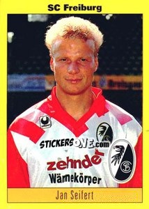 Sticker Jan Seifert - German Football Bundesliga 1993-1994 n. 217 - Panini