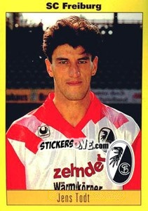 Sticker Jens Todt - German Football Bundesliga 1993-1994 - Panini