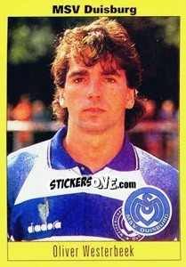 Sticker Oliver Westerbeek - German Football Bundesliga 1993-1994 n. 229 - Panini