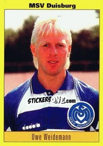 Figurina Uwe Weidemann - German Football Bundesliga 1993-1994 - Panini