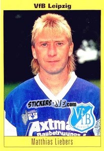 Cromo Matthias Liebers - German Football Bundesliga 1993-1994 - Panini