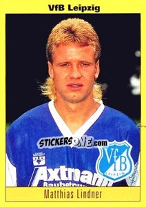Sticker Matthias Lindner - German Football Bundesliga 1993-1994 - Panini