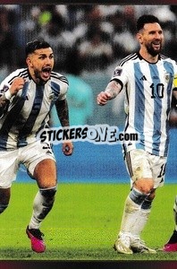 Figurina Players Celebrate - Argentina Campeón del Mundo 2022
 - Panini