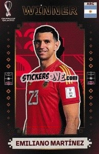 Sticker Emiliano Martínez - Argentina Campeón del Mundo 2022
 n. 2 - Panini