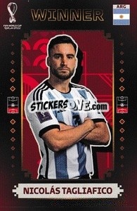Sticker Nicolás Tagliafico - Argentina Campeón del Mundo 2022
 n. 6 - Panini