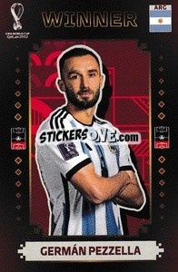 Sticker Germán Pezzella - Argentina Campeón del Mundo 2022
 - Panini