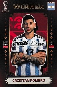 Sticker Cristian Romero - Argentina Campeón del Mundo 2022
 - Panini