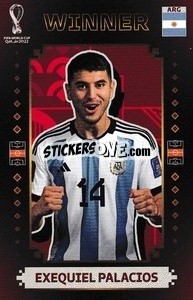 Figurina Exequiel Palacios - Argentina Campeón del Mundo 2022
 - Panini