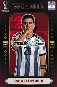 Sticker Paulo Dybala - Argentina Campeón del Mundo 2022
 - Panini