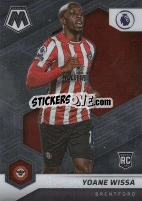 Sticker Yoane Wissa - Premier League 2021-2022 Mosaic
 - Panini