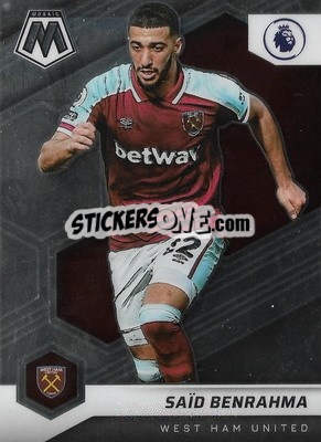 Sticker Said Benrahma - Premier League 2021-2022 Mosaic
 n. 88 - Panini