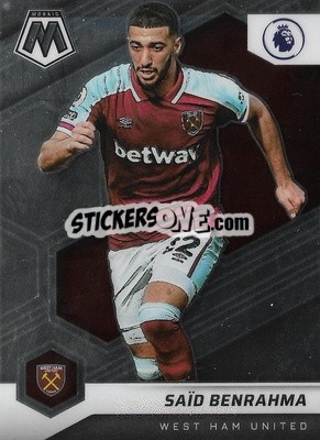 Sticker Said Benrahma - Premier League 2021-2022 Mosaic
 - Panini