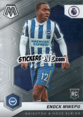 Sticker Enock Mwepu - Premier League 2021-2022 Mosaic
 n. 113 - Panini