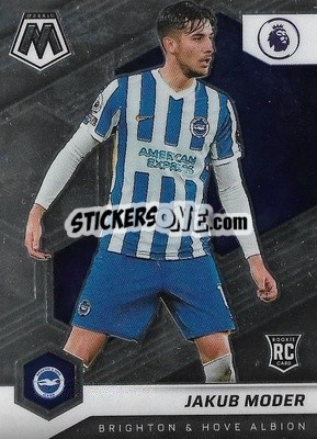 Sticker Jakub Moder - Premier League 2021-2022 Mosaic
 n. 114 - Panini