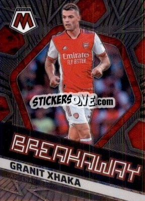 Sticker Granit Xhaka - Premier League 2021-2022 Mosaic
 n. 21b - Panini