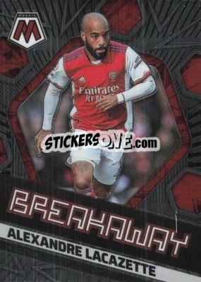 Sticker Alexandre Lacazette - Premier League 2021-2022 Mosaic
 n. 22b - Panini