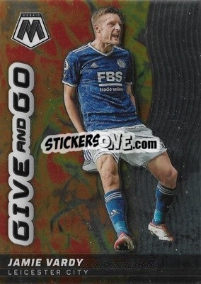Sticker Jamie Vardy - Premier League 2021-2022 Mosaic
 - Panini