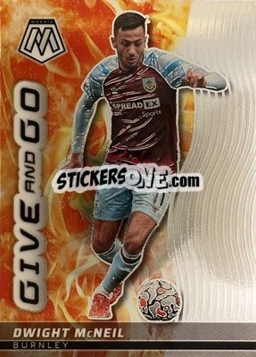 Sticker Dwight McNeil - Premier League 2021-2022 Mosaic
 n. 4gg - Panini