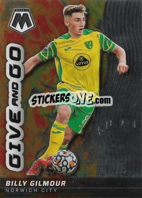 Sticker Billy Gilmour - Premier League 2021-2022 Mosaic
 n. 10gg - Panini