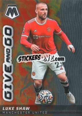 Sticker Luke Shaw - Premier League 2021-2022 Mosaic
 n. 15gg - Panini