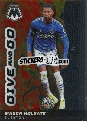 Figurina Mason Holgate - Premier League 2021-2022 Mosaic
 n. 17gg - Panini