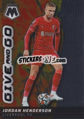 Sticker Jordan Henderson - Premier League 2021-2022 Mosaic
 - Panini
