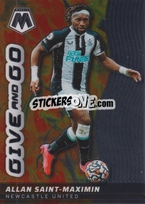 Sticker Allan Saint-Maximin - Premier League 2021-2022 Mosaic
 n. 19gg - Panini