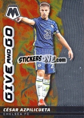 Sticker Cesar Azpilicueta - Premier League 2021-2022 Mosaic
 n. 23gg - Panini