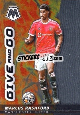 Sticker Marcus Rashford - Premier League 2021-2022 Mosaic
 - Panini