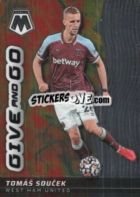 Cromo Tomas Soucek - Premier League 2021-2022 Mosaic
 - Panini