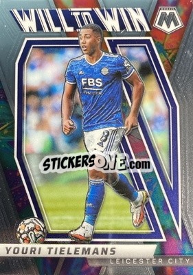 Sticker Youri Tielemans - Premier League 2021-2022 Mosaic
 n. 3w - Panini