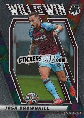Sticker Josh Brownhill - Premier League 2021-2022 Mosaic
 n. 4w - Panini