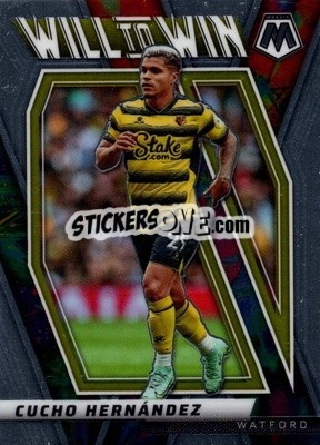 Sticker Cucho Hernandez - Premier League 2021-2022 Mosaic
 n. 5w - Panini