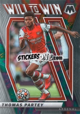 Sticker Thomas Partey - Premier League 2021-2022 Mosaic
 n. 7w - Panini