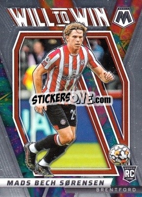 Figurina Mads Bech Sorensen - Premier League 2021-2022 Mosaic
 n. 8w - Panini