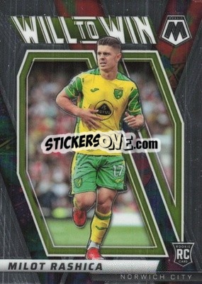 Sticker Milot Rashica - Premier League 2021-2022 Mosaic
 n. 10w - Panini