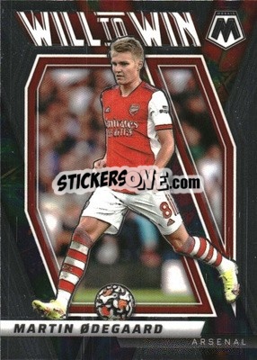 Sticker Martin Odegaard - Premier League 2021-2022 Mosaic
 n. 21w - Panini
