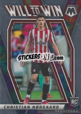 Sticker Christian Norgaard - Premier League 2021-2022 Mosaic
 n. 23w - Panini
