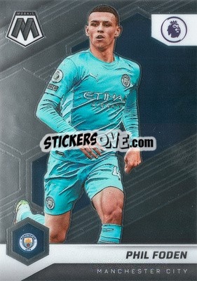 Sticker Phil Foden - Premier League 2021-2022 Mosaic
 n. 17 - Panini