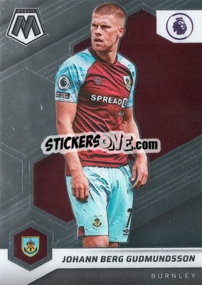 Sticker Johann Berg Gudmundsson - Premier League 2021-2022 Mosaic
 n. 36 - Panini