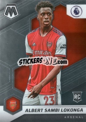 Sticker Albert Sambi Lokonga - Premier League 2021-2022 Mosaic
 n. 61 - Panini