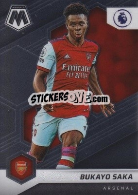 Sticker Bukayo Saka - Premier League 2021-2022 Mosaic
 n. 62 - Panini